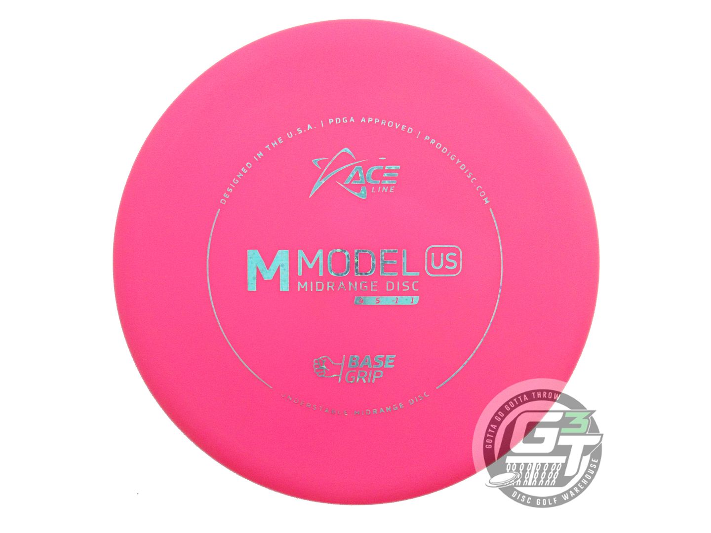 Prodigy Ace Line Base Grip M Model US Golf Disc (Individually Listed)