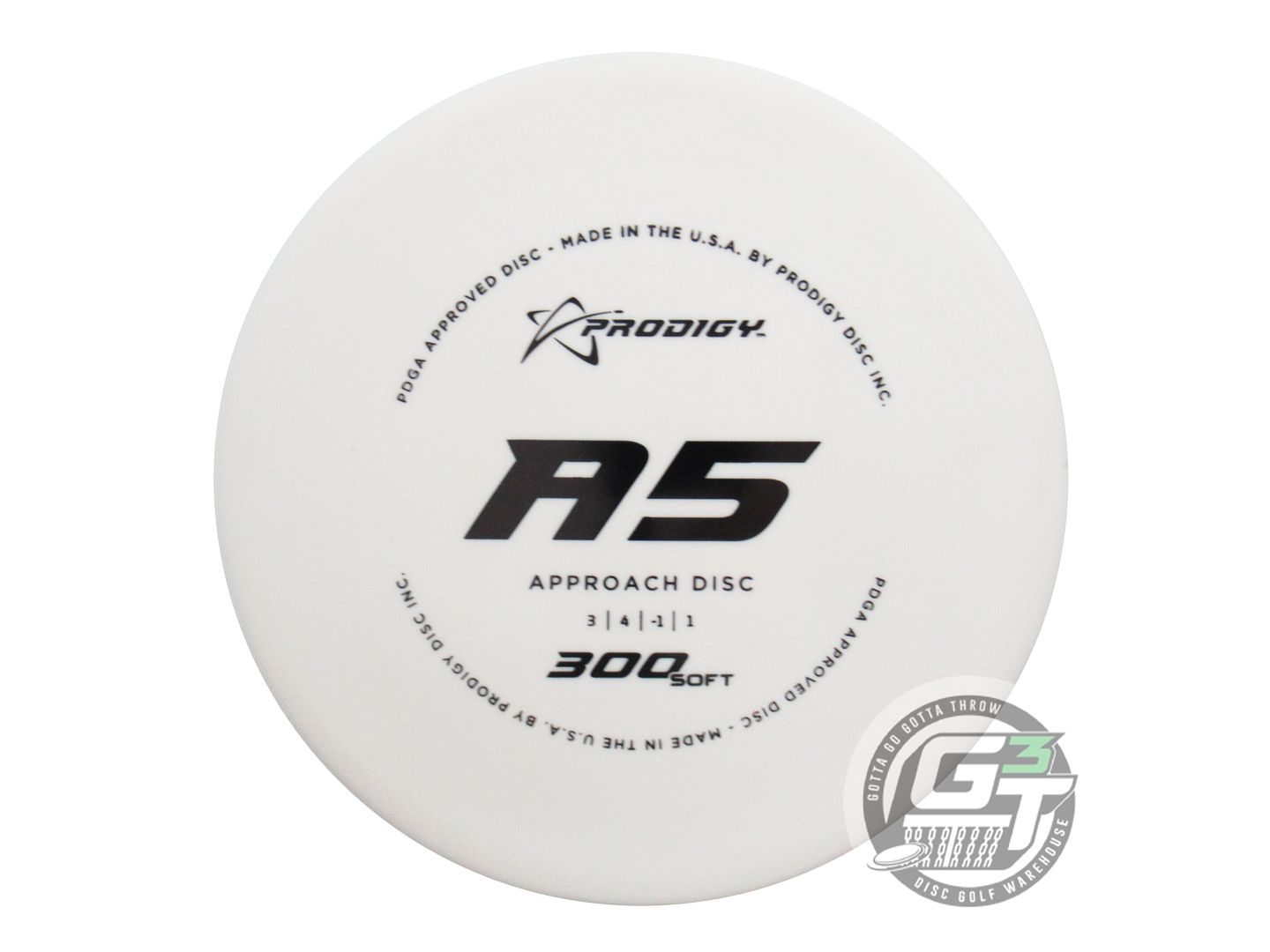 Prodigy 300 Soft Series A5 Approach Midrange Golf Disc (Individually Listed)