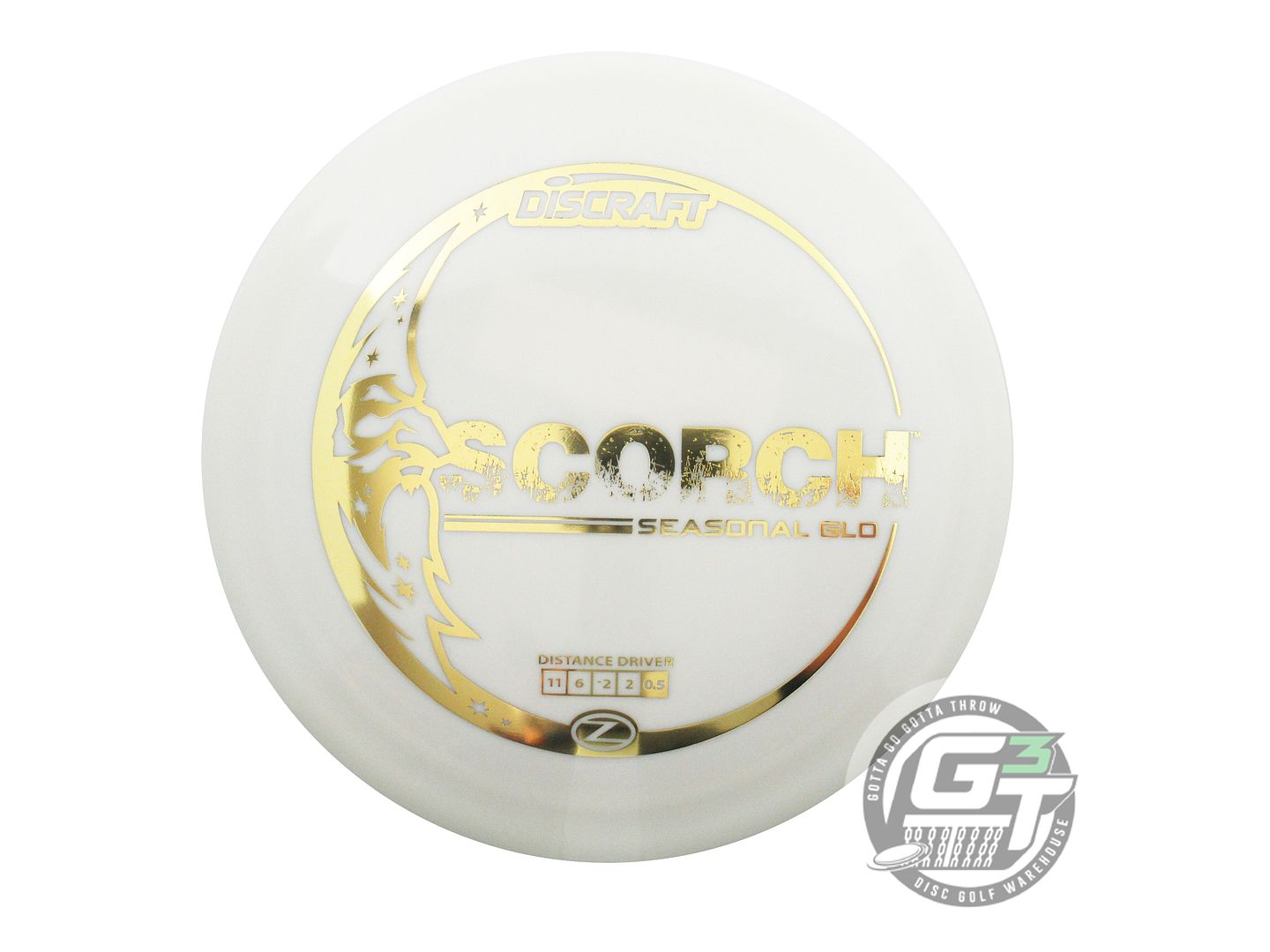 Discraft Seasonal Glo Z Scorch Distance Driver Golf Disc (Individually Listed)