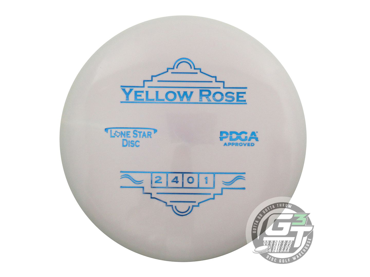 Lone Star Lima Yellow Rose Putter Golf Disc (Individually Listed)