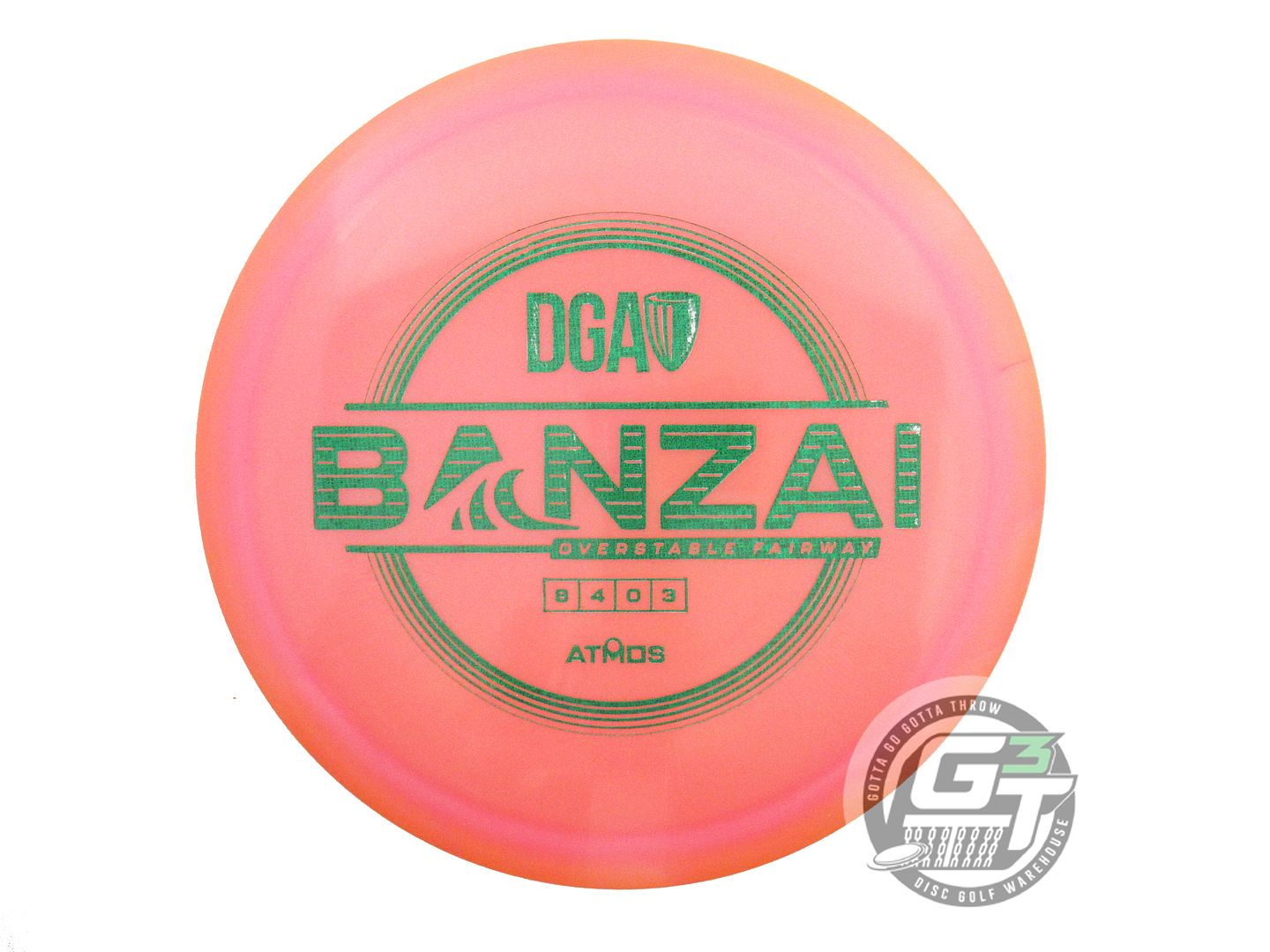 DGA Atmos Banzai Fairway Driver Golf Disc (Individually Listed)