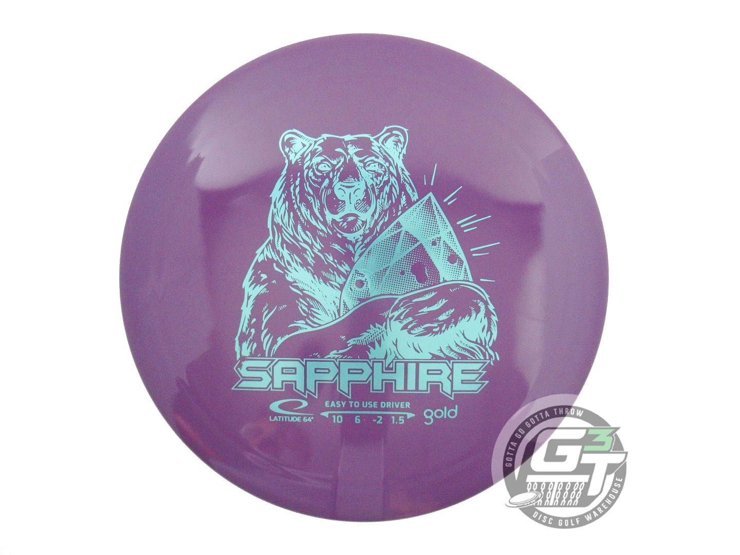 Latitude 64 Gold Line Sapphire Distance Driver Golf Disc (Individually Listed)