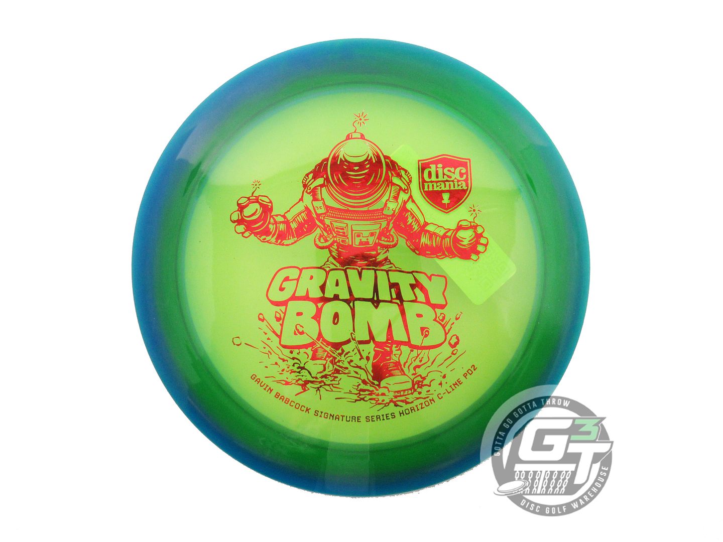 Discmania Limited Edition 2024 Signature Gavin Babcock Gravity Bomb Horizon C-Line PD2 Power Driver Distance Driver Golf Disc (Individually Listed)