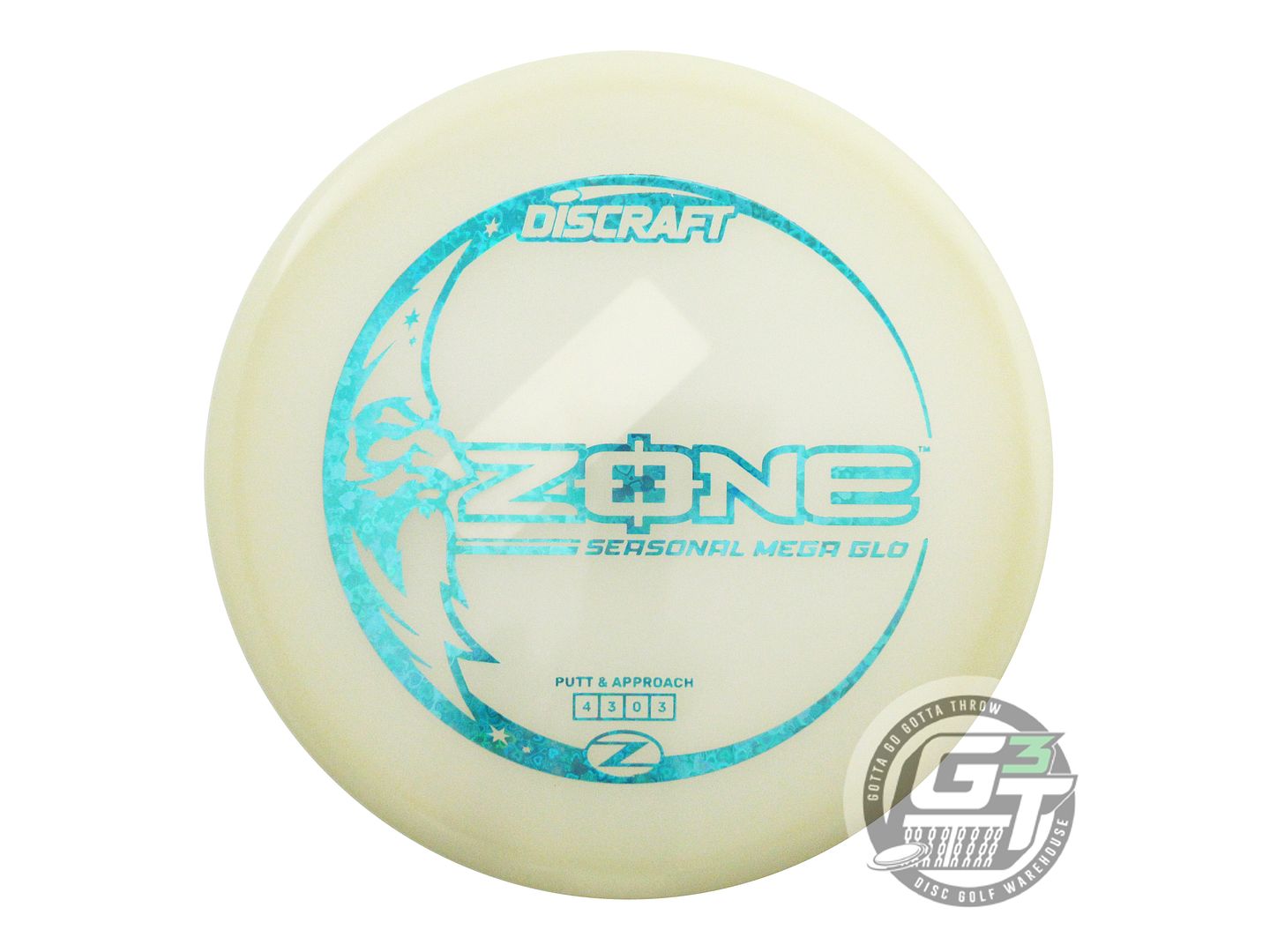 Discraft Seasonal Mega Glo Z Zone Putter Golf Disc (Individually Listed)