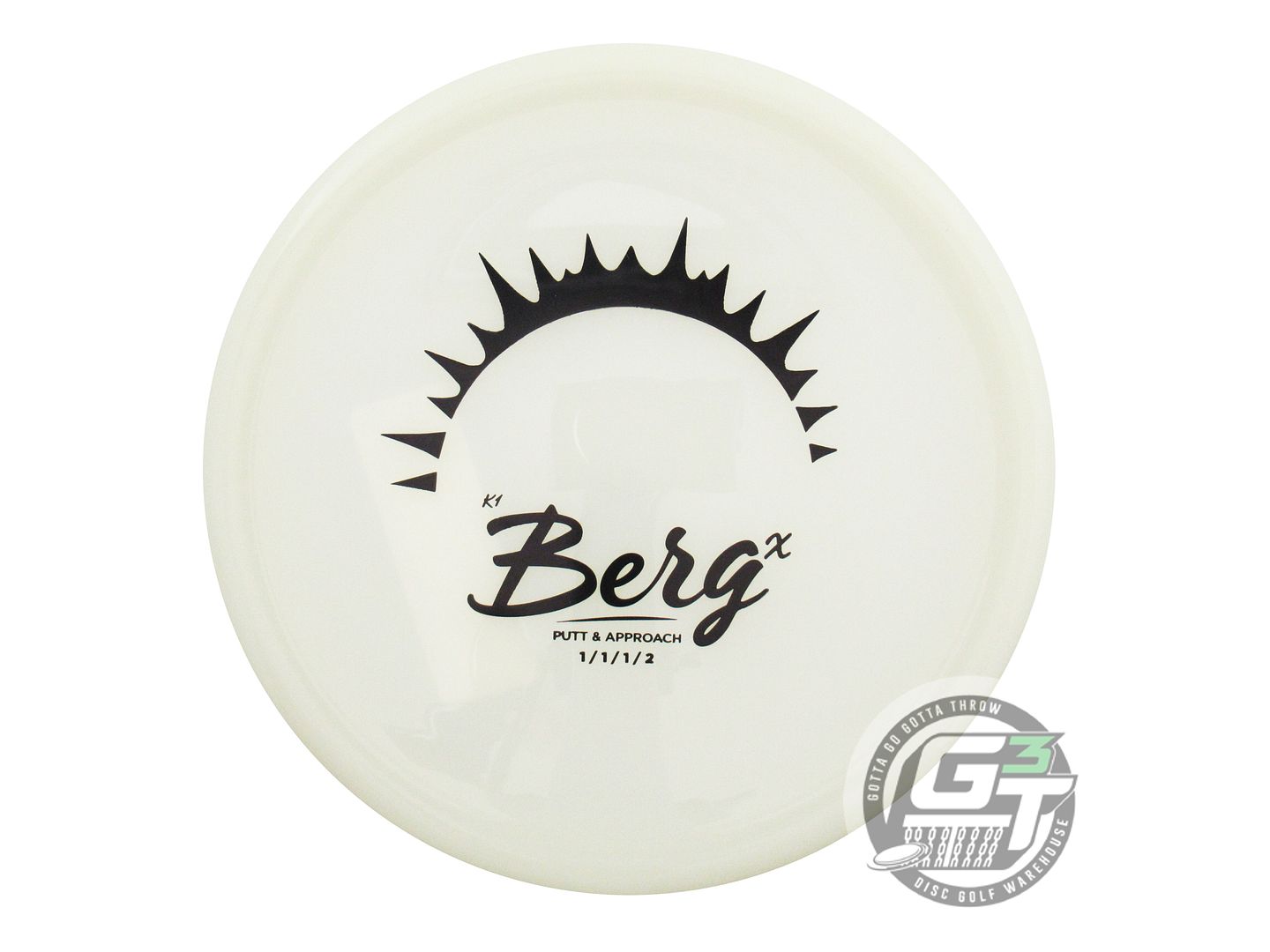 Kastaplast Glow K1 Berg X Putter Golf Disc (Individually Listed)