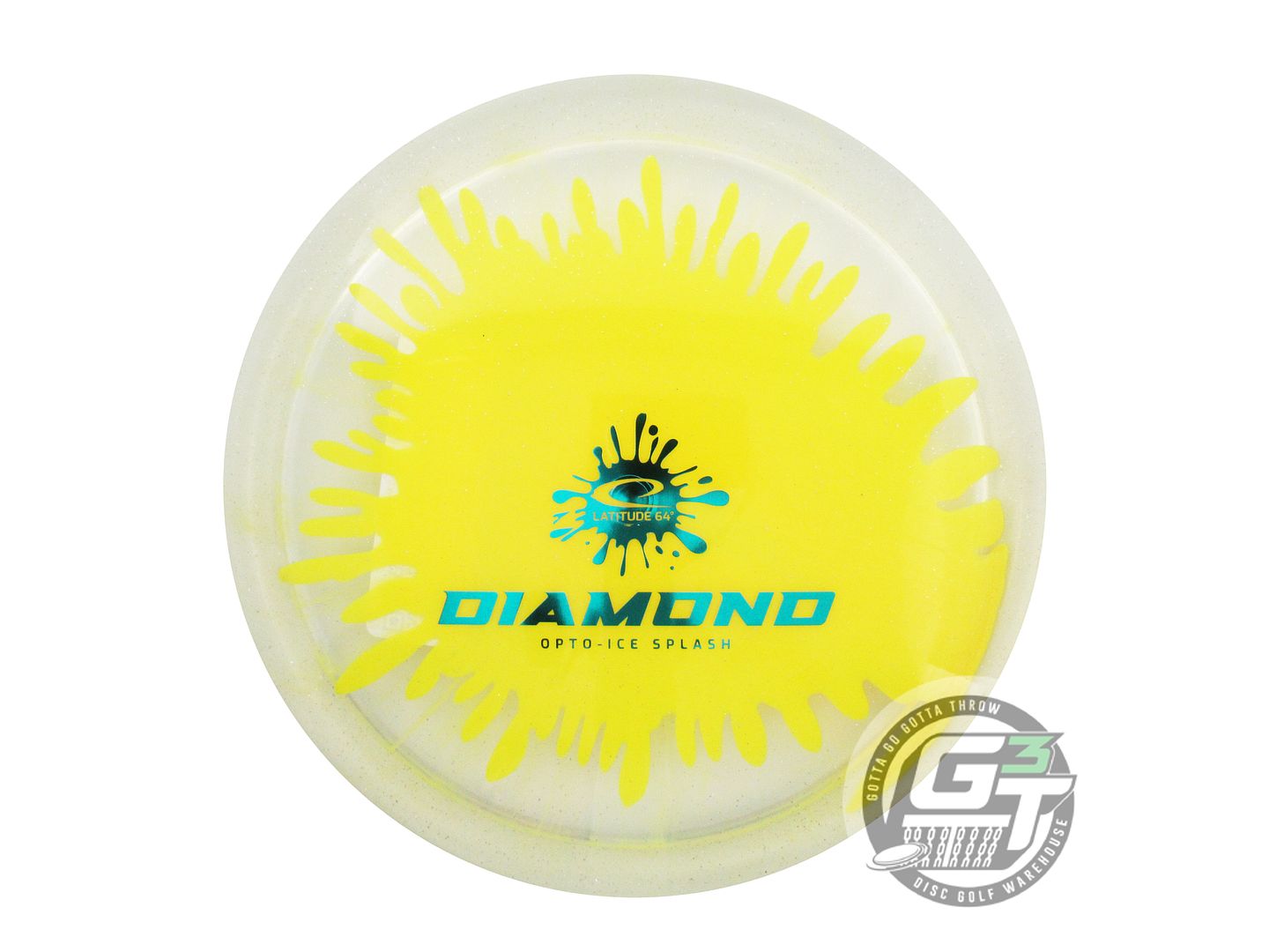 Latitude 64 Opto Ice Sparkle Splash Diamond Fairway Driver Golf Disc (Individually Listed)