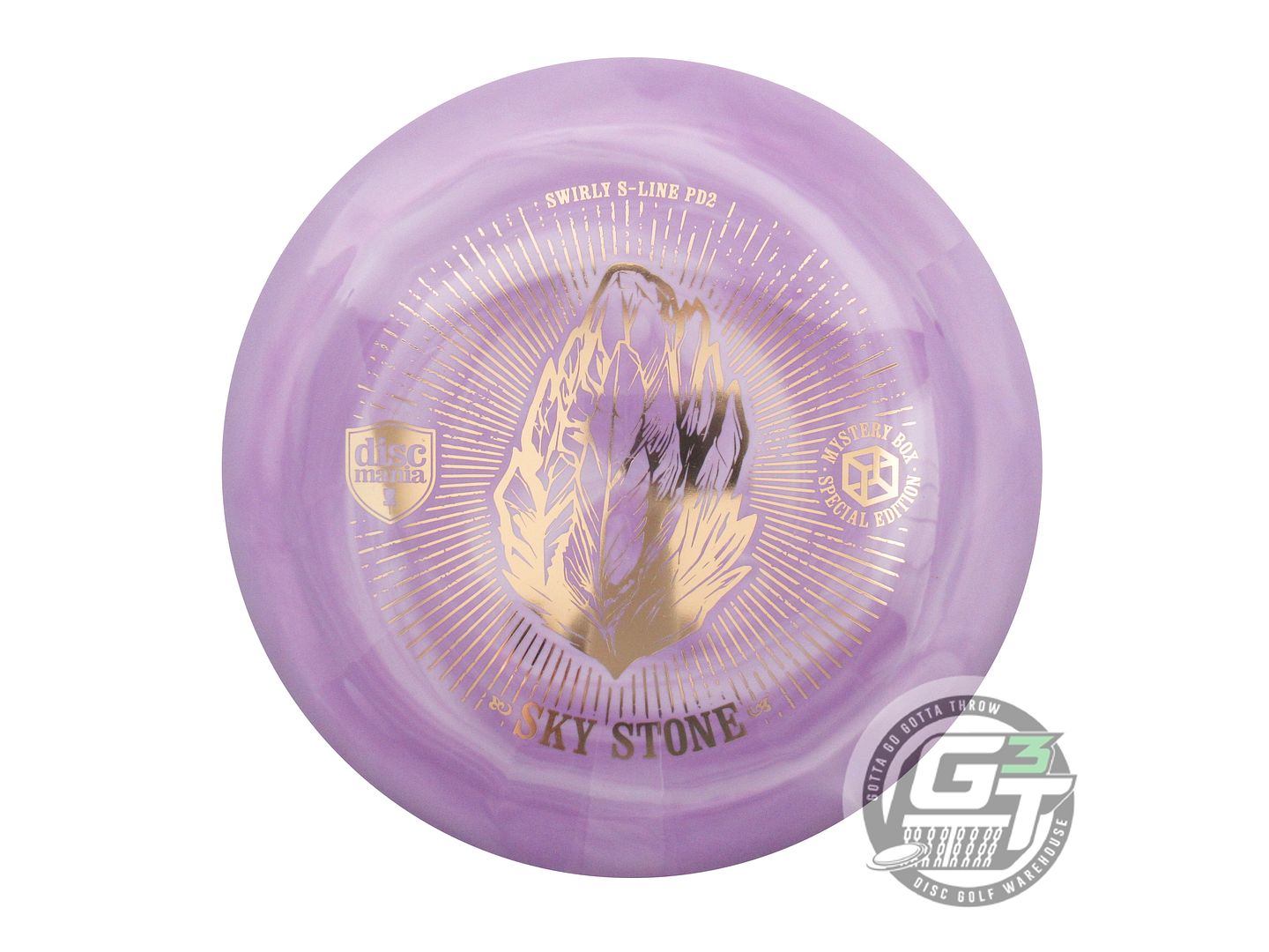 Discmania Limited Edition Sky Stone Stamp Swirl S-Line PD2 Power Driver Distance Driver Golf Disc (Individually Listed)