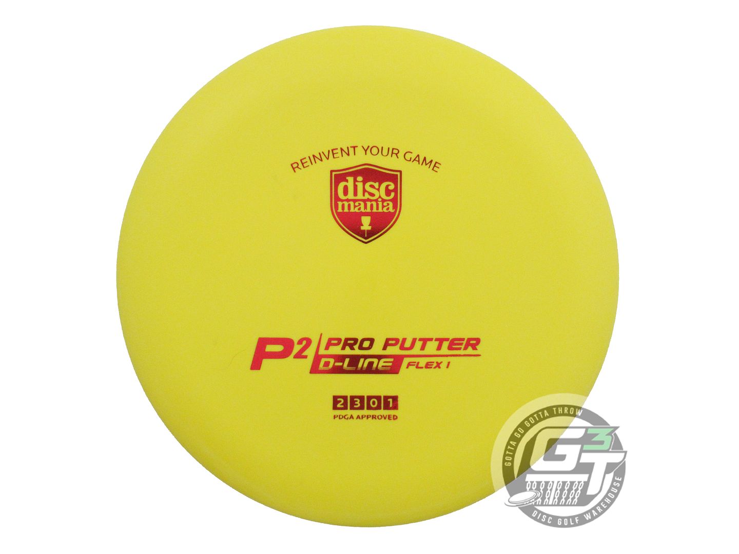 Discmania Originals D-Line Flex 1 P2 Pro Putter Golf Disc (Individually Listed)