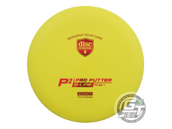 Discmania Originals D-Line Flex 1 P2 Pro Putter Golf Disc (Individually Listed)