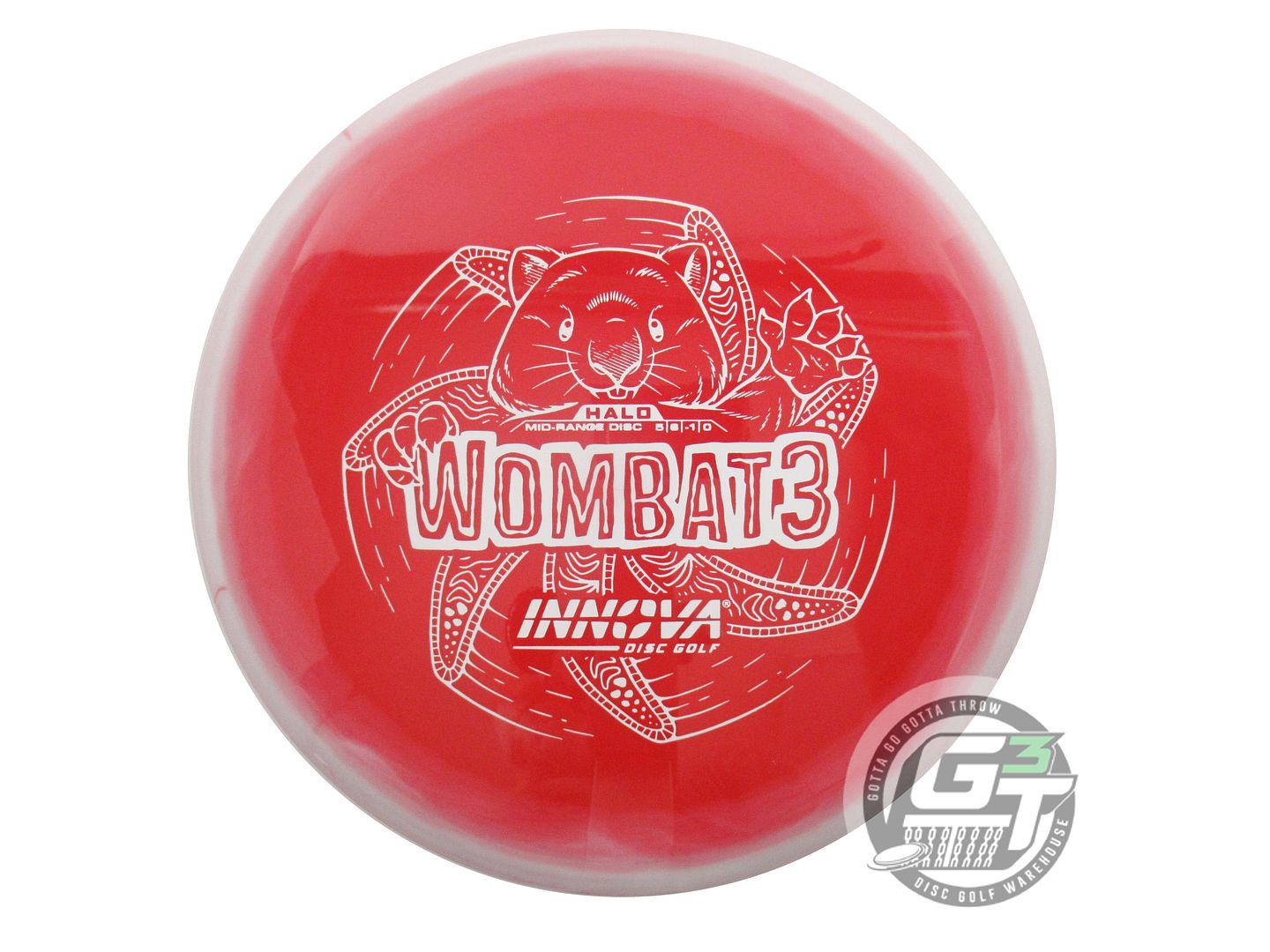 Innova Halo Star Wombat3 Midrange Golf Disc (Individually Listed)