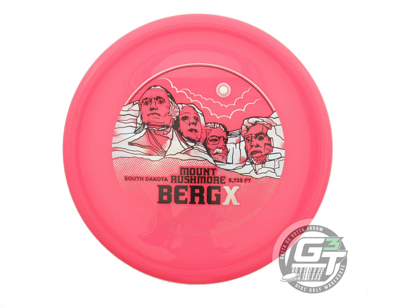 Kastaplast Limited Edition Mount Rushmore Stamp Color Glow K1 Berg X Putter Golf Disc (Individually Listed)