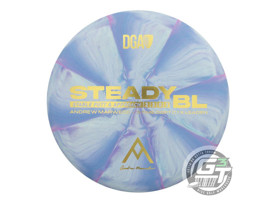 DGA Signature Edition Andrew Marwede Swirl D-Line Stone Steady BL Putter Golf Disc (Individually Listed)