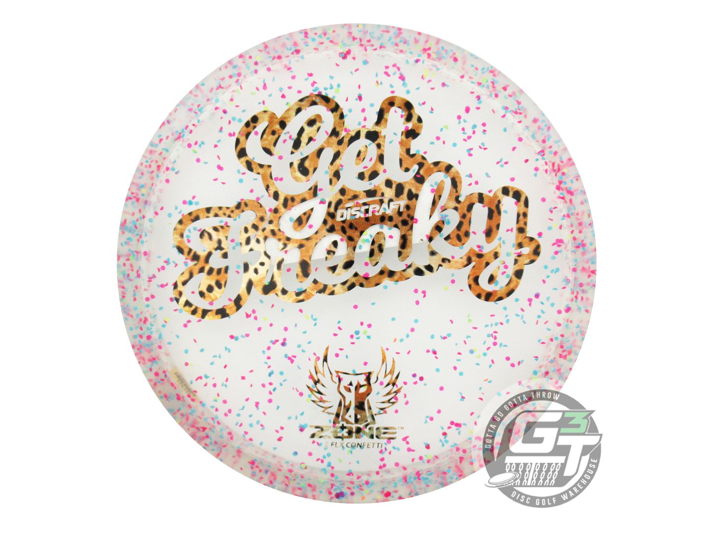 Discraft Limited Edition Brodie Smith Get Freaky Confetti Z FLX Zone Putter Golf Disc (Individually Listed)
