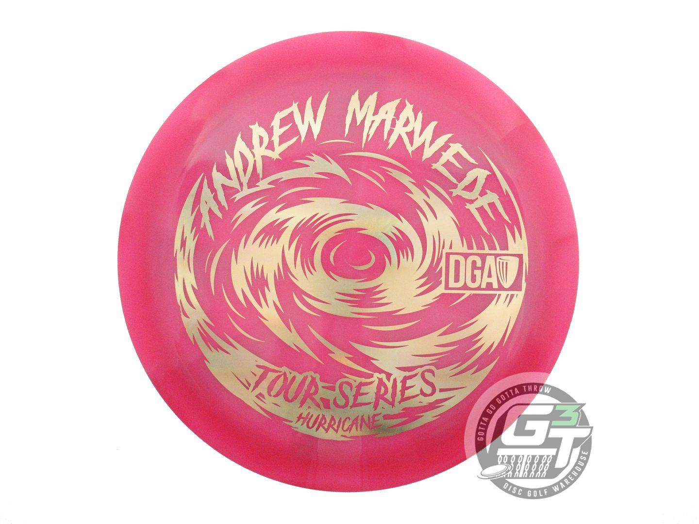 DGA Limited Edition 2023 Tour Series Andrew Marwede Swirl Tour Series Hurricane Distance Driver Golf Disc (Individually Listed)
