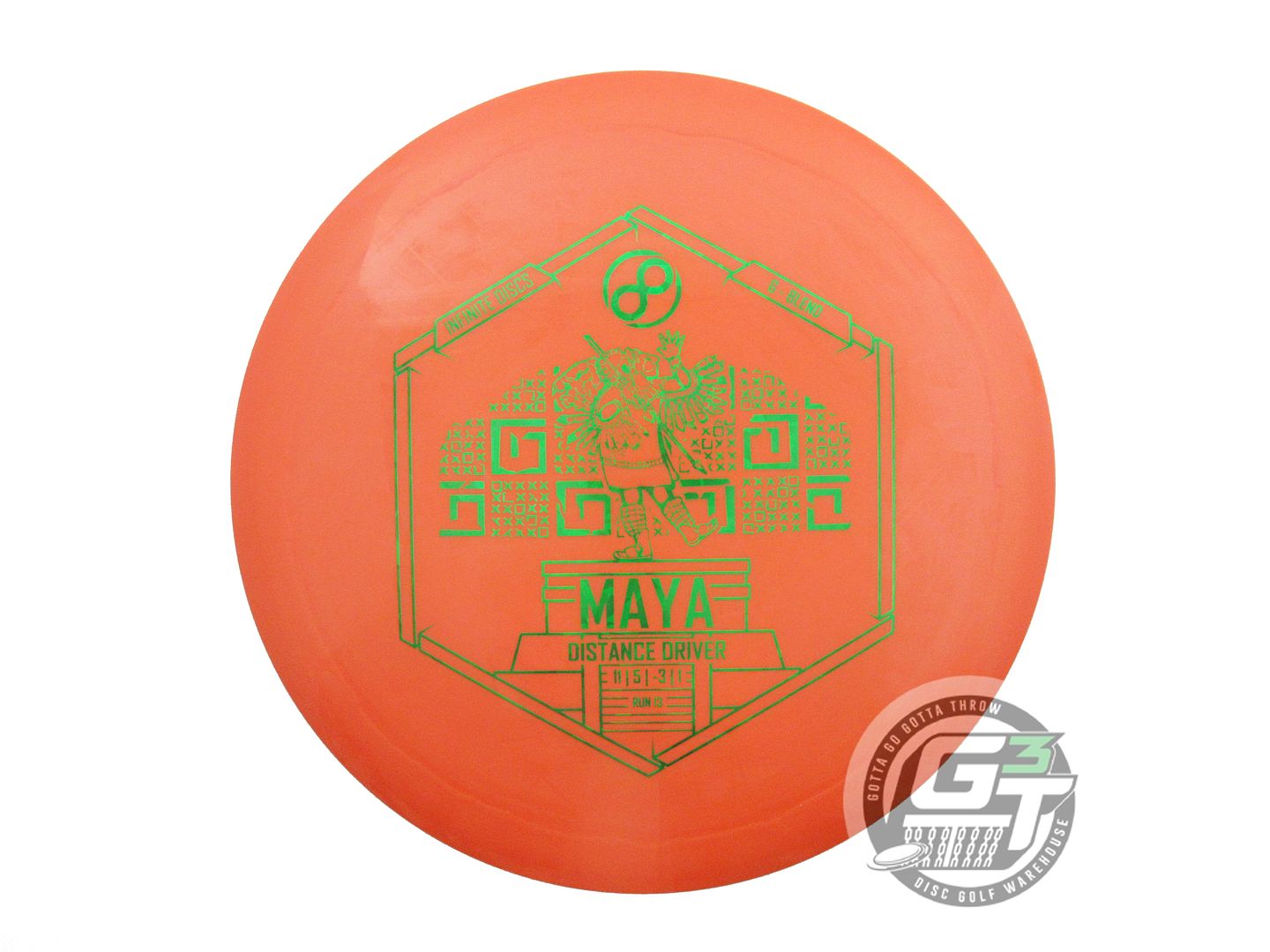 Infinite Discs G-Blend Maya Distance Driver Golf Disc (Individually Listed)