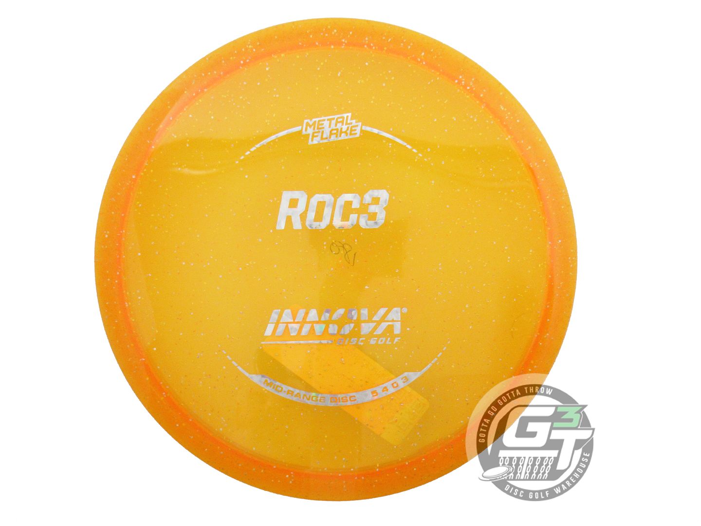 Innova Metal Flake Champion Roc3 Midrange Golf Disc (Individually Listed)