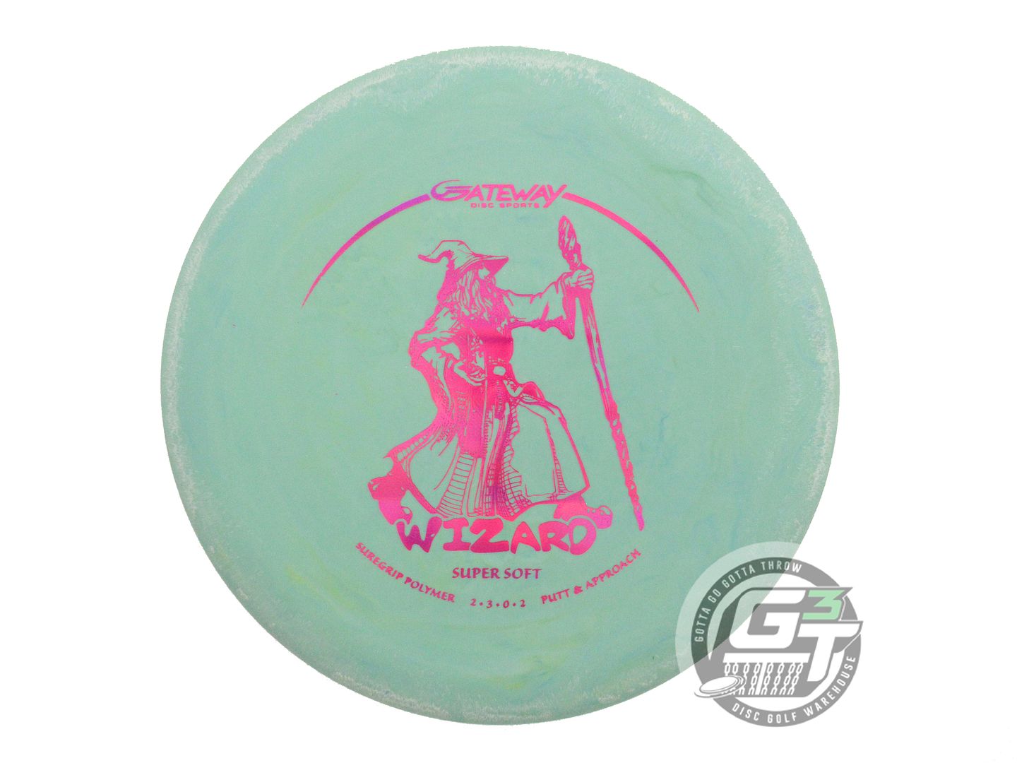 Gateway Sure Grip Super Soft Wizard Putter Golf Disc (Individually Listed)