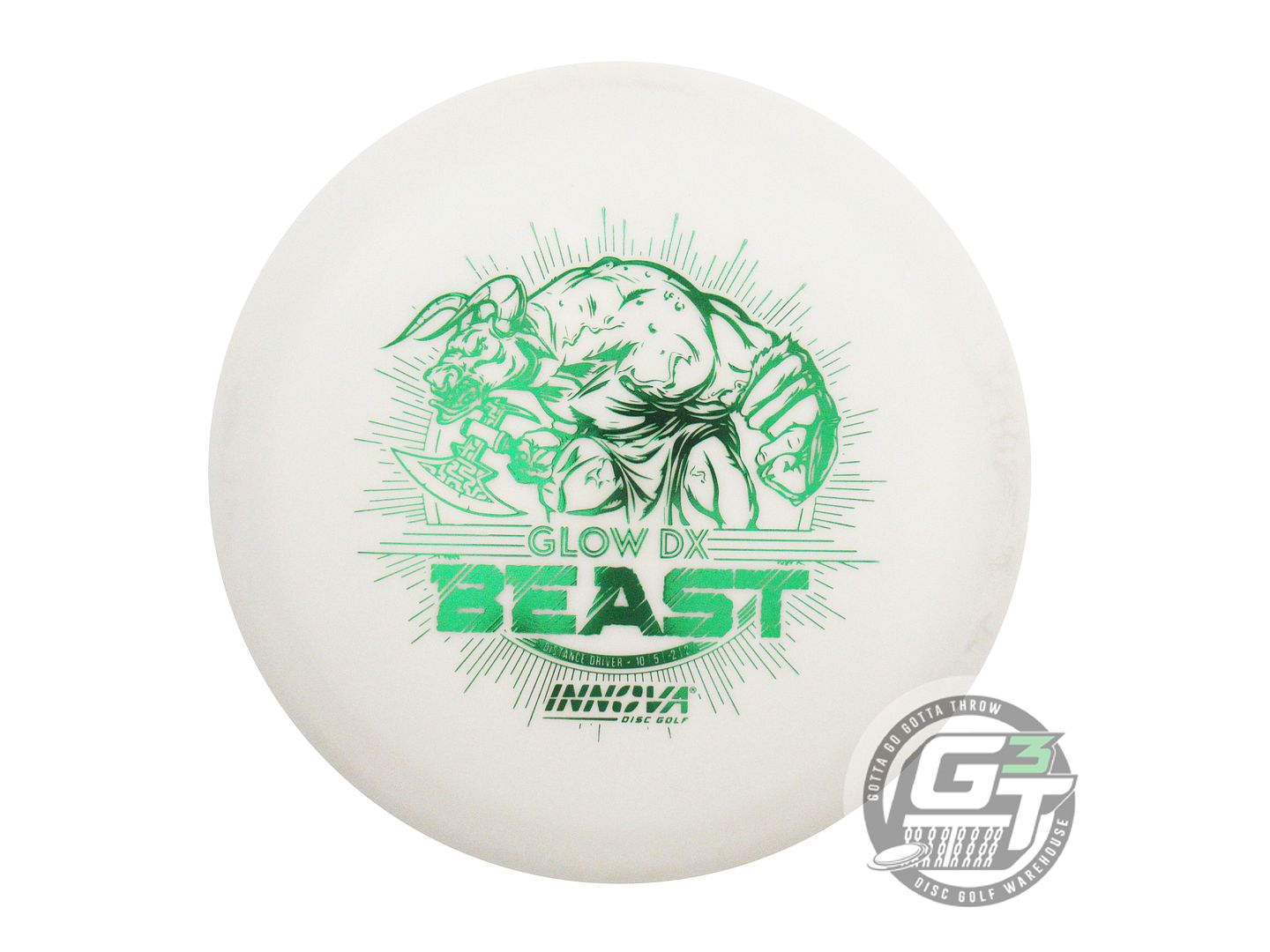 Innova Glow DX Beast Distance Driver Golf Disc (Individually Listed)