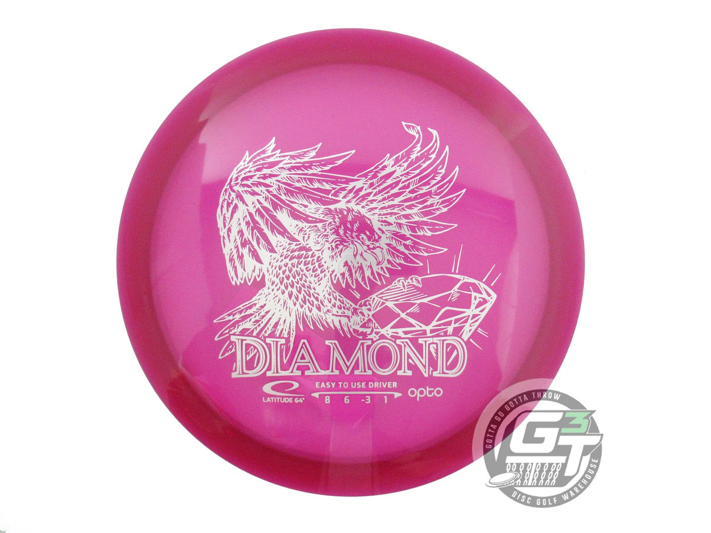 Latitude 64 Opto Line Diamond Fairway Driver Golf Disc (Individually Listed)