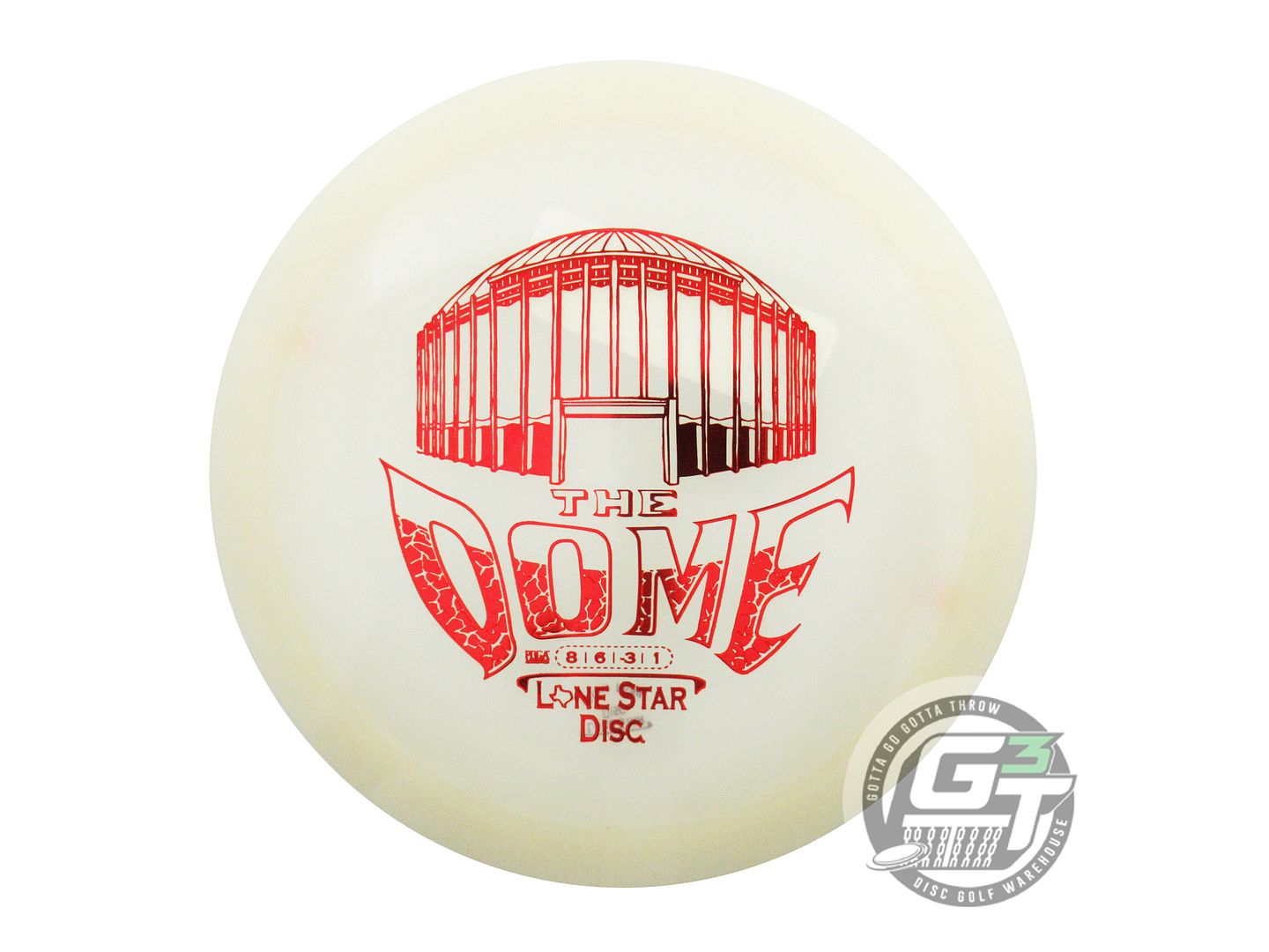 Lone Star Artist Series Glow The Dome Fairway Driver Golf Disc (Individually Listed)