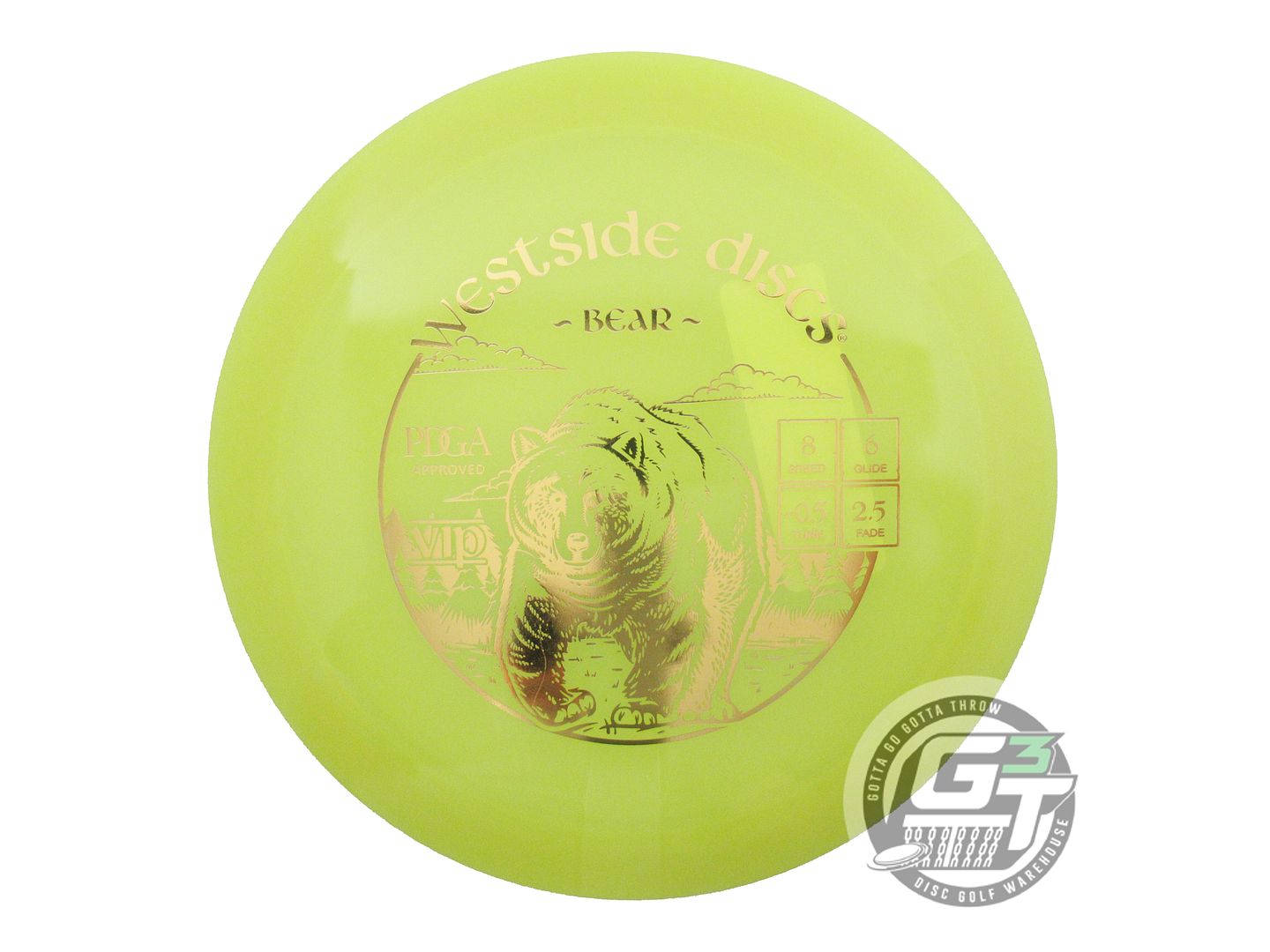 Westside VIP Bear Fairway Driver Golf Disc (Individually Listed)