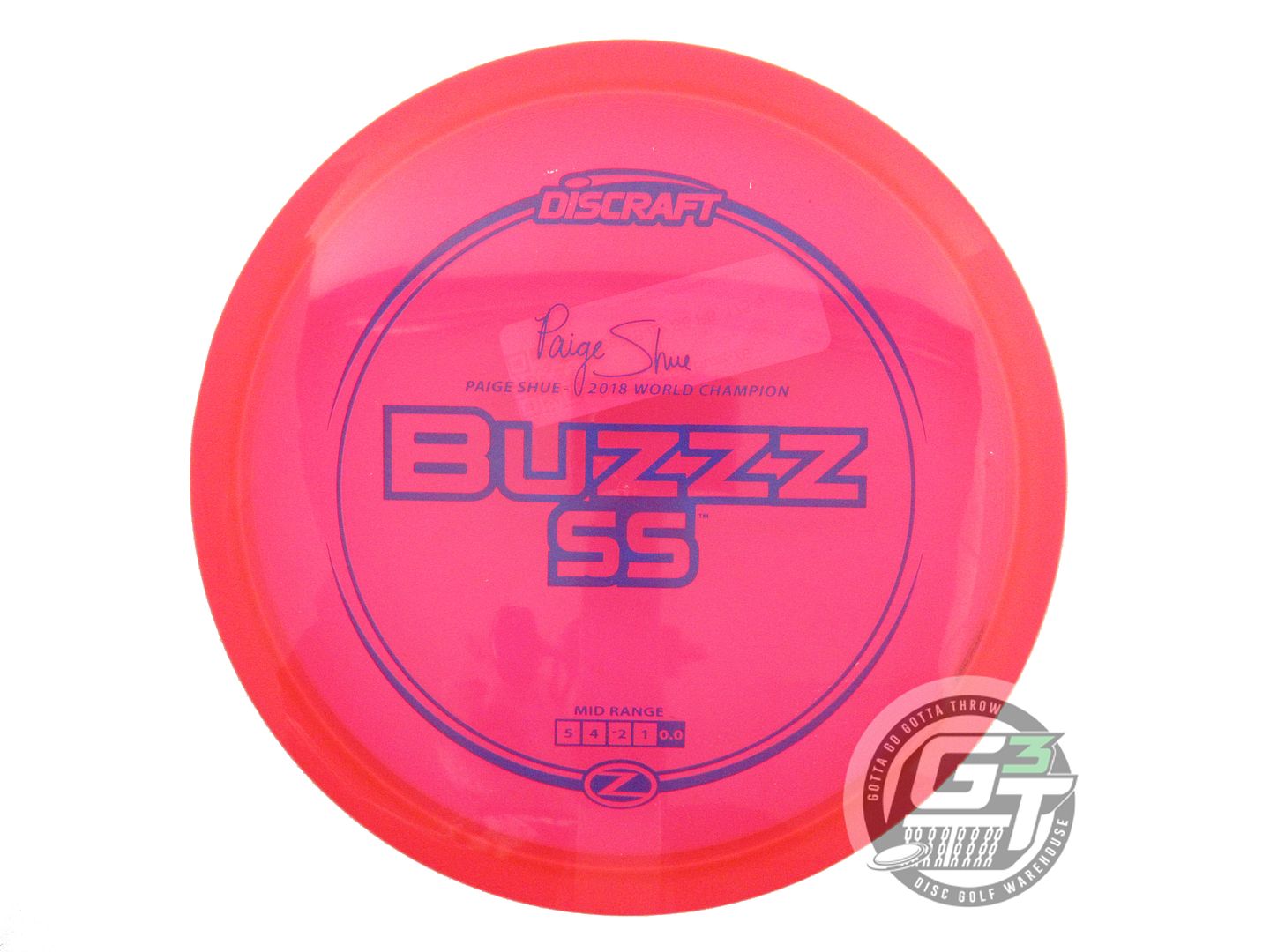Discraft Elite Z Buzzz SS [Paige Shue 1X] Midrange Golf Disc (Individually Listed)