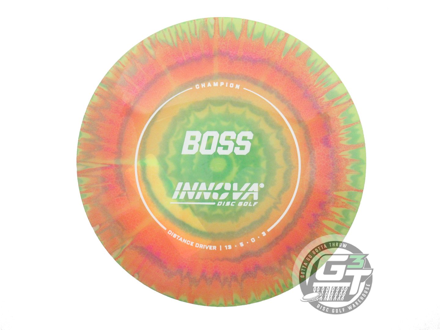 Innova I-Dye Champion Boss Distance Driver Golf Disc (Individually Listed)