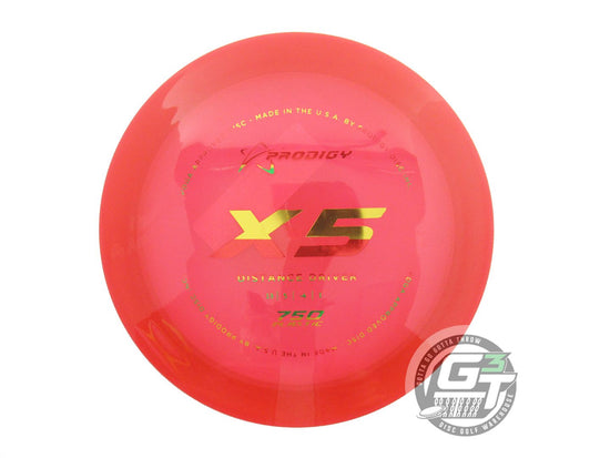 Prodigy 750 Series X5 Distance Driver Golf Disc (Individually Listed)