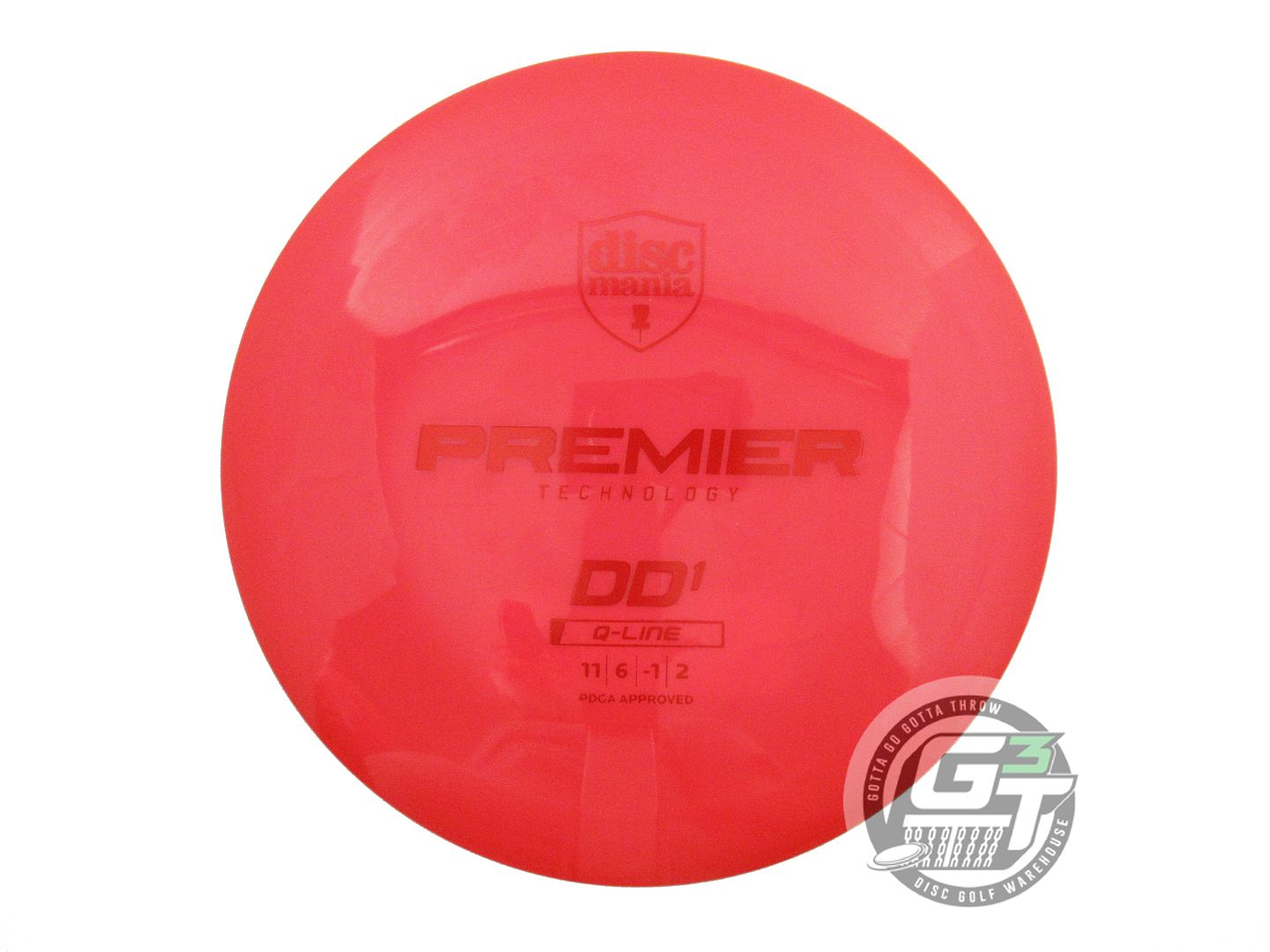 Discmania Premier Q-Line DD1 Distance Driver Golf Disc (Individually Listed)