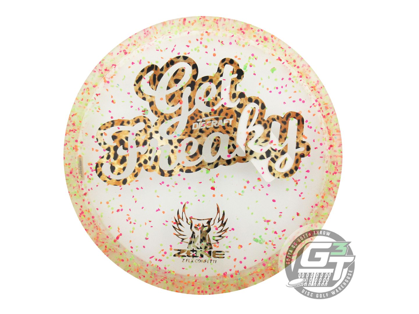 Discraft Limited Edition Brodie Smith Get Freaky Confetti Z FLX Zone Putter Golf Disc (Individually Listed)