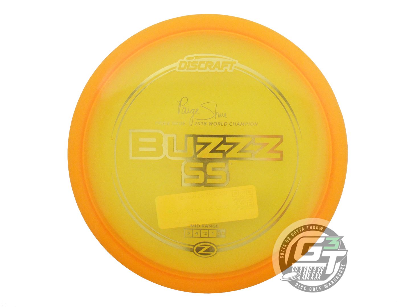 Discraft Elite Z Buzzz SS [Paige Shue 1X] Midrange Golf Disc (Individually Listed)