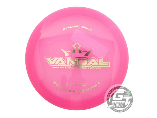 Dynamic Discs Lucid Vandal Fairway Driver Golf Disc (Individually Listed)