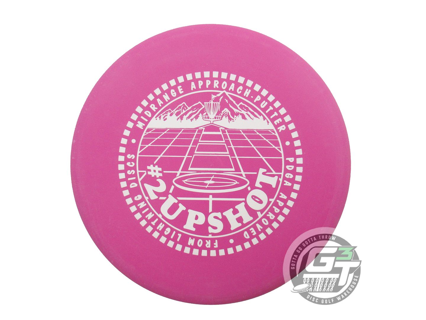Lightning Standard #2 Upshot Putter Golf Disc (Individually Listed)