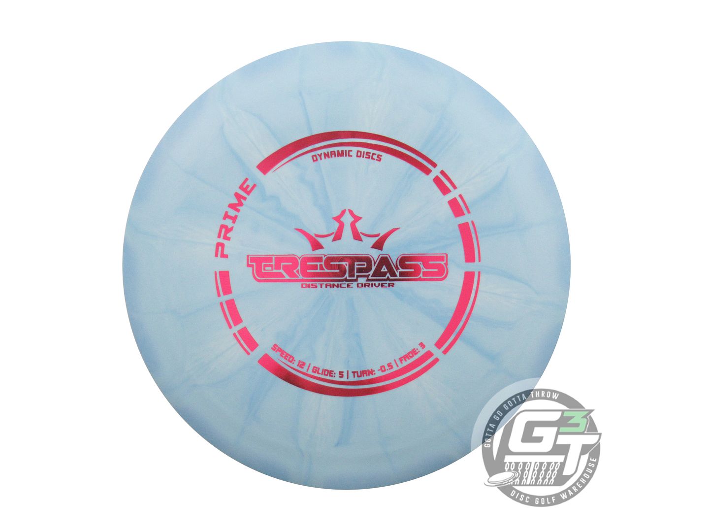 Dynamic Discs Prime Burst Trespass Distance Driver Golf Disc (Individually Listed)