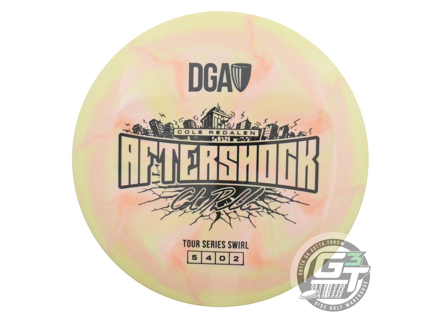 DGA Limited Edition 2026 Tour Series Cole Redalen Special Blend Aftershock Midrange Golf Disc (Individually Listed)