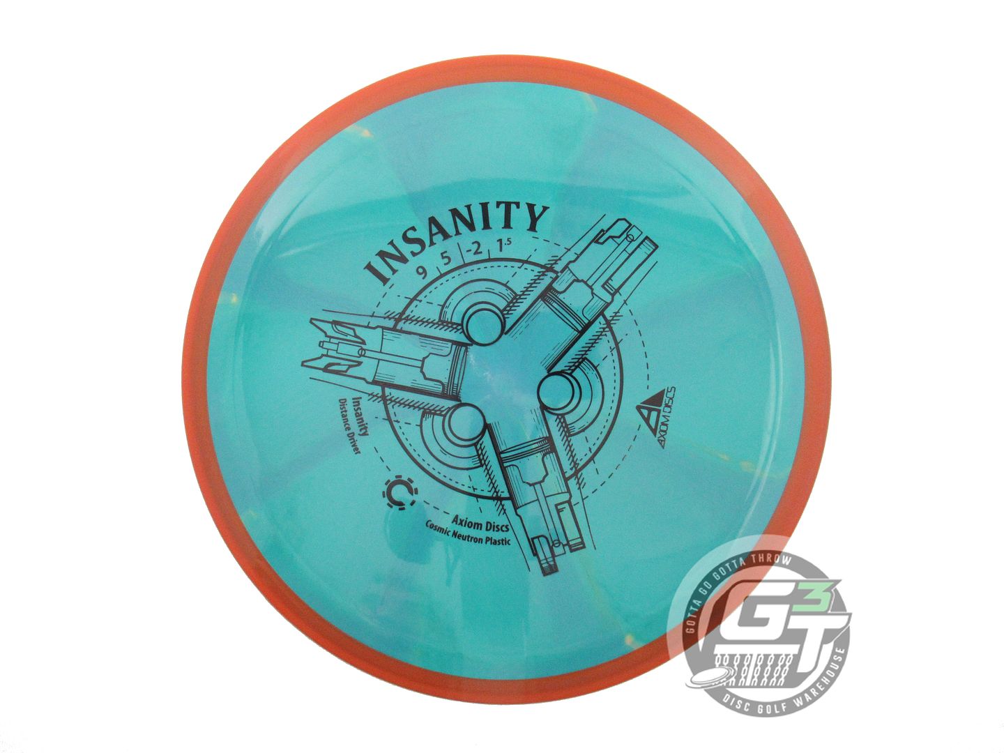 Axiom Cosmic Neutron Insanity Distance Driver Golf Disc (Individually Listed)
