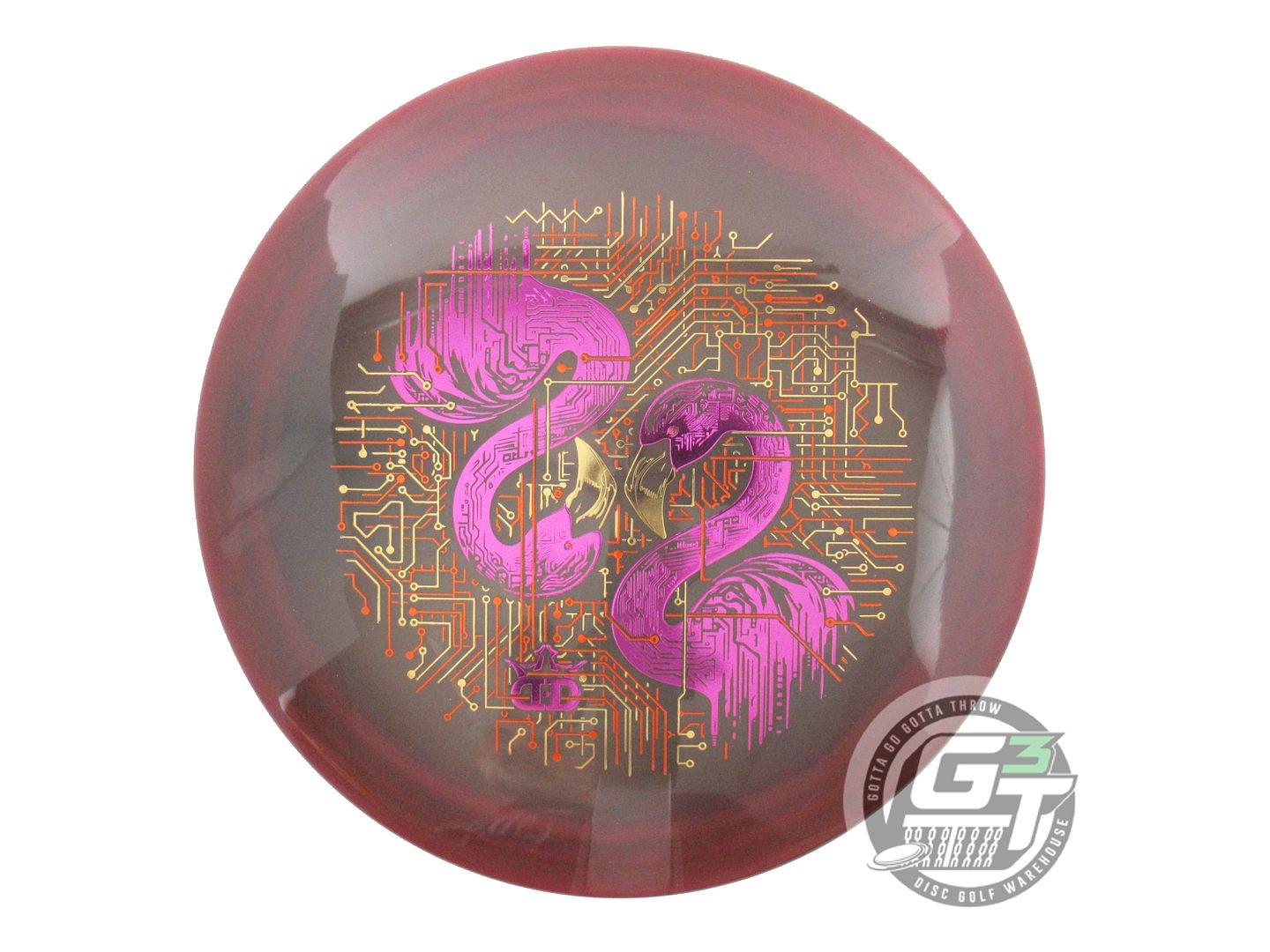 Dynamic Discs Limited Edition Digi Flamingo Stamp Lucid Orbit Jury Putter Golf Disc (Individually Listed)