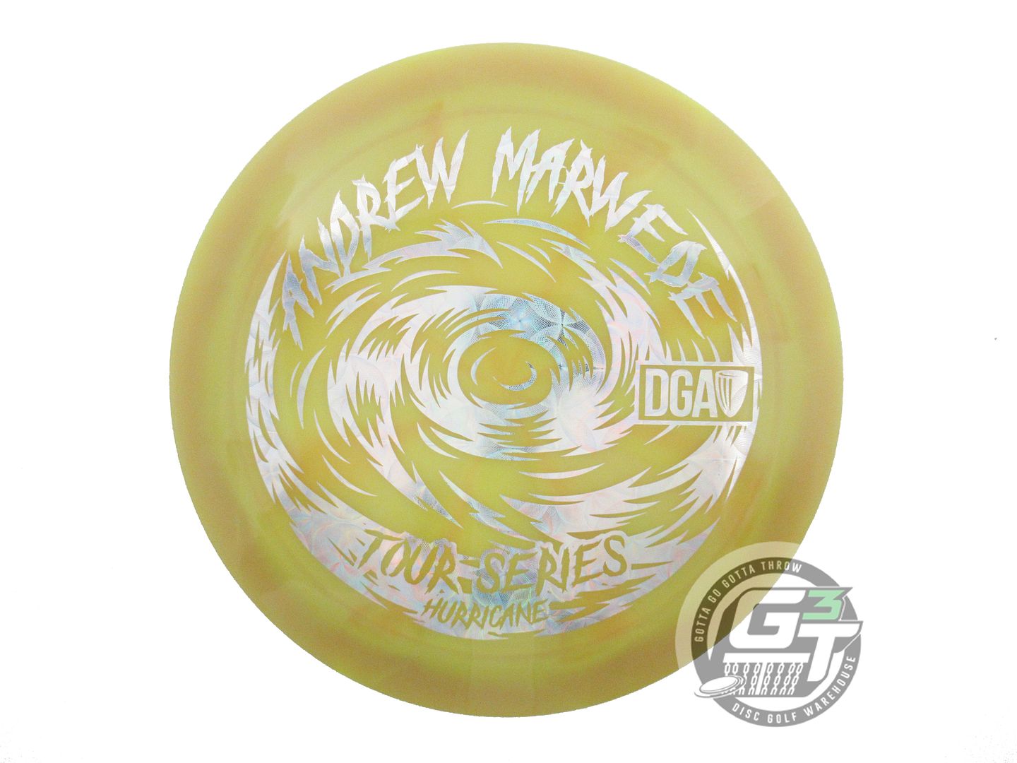 DGA Limited Edition 2023 Tour Series Andrew Marwede Swirl Tour Series Hurricane Distance Driver Golf Disc (Individually Listed)