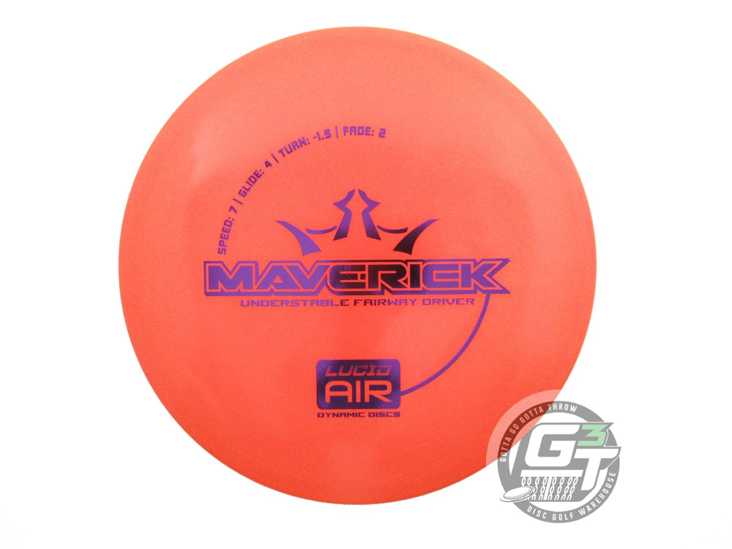Dynamic Discs Lucid AIR Maverick Fairway Driver Golf Disc (Individually Listed)