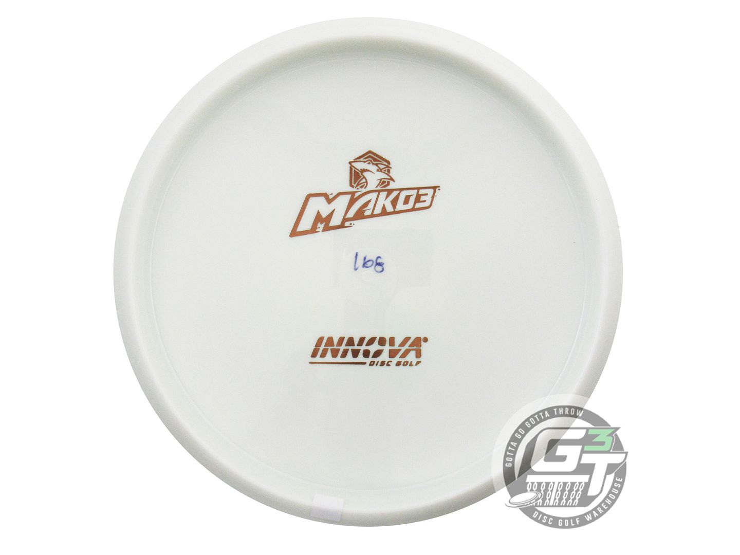 Innova White Bottom Stamp Star Mako3 Midrange Golf Disc (Individually Listed)