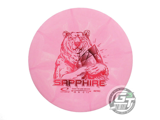 Latitude 64 Retro Burst Sapphire Distance Driver Golf Disc (Individually Listed)