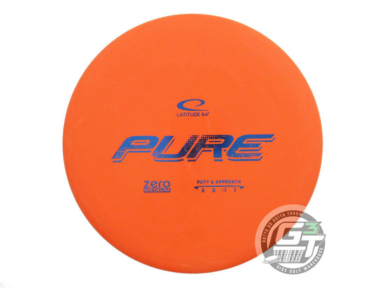 Latitude 64 Zero Line Medium Pure Putter Golf Disc (Individually Listed)