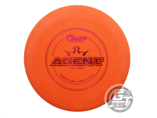 Dynamic Discs Classic Blend Agent Putter Golf Disc (Individually Listed)