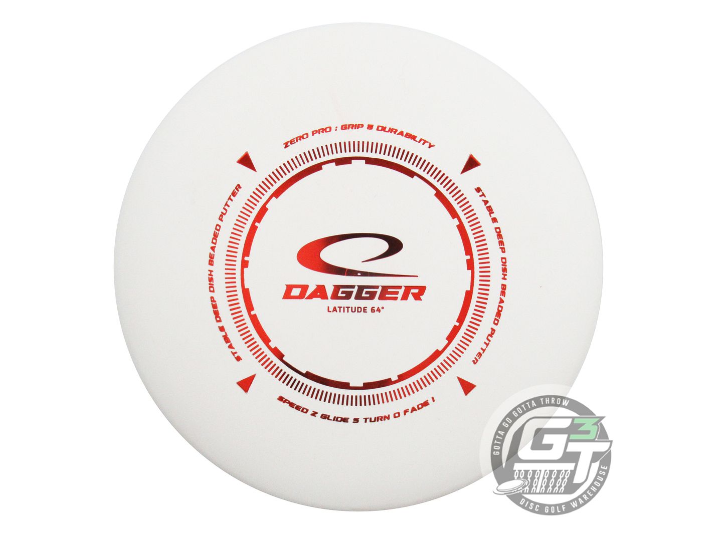 Latitude 64 Zero Line Medium Dagger Putter Golf Disc (Individually Listed)