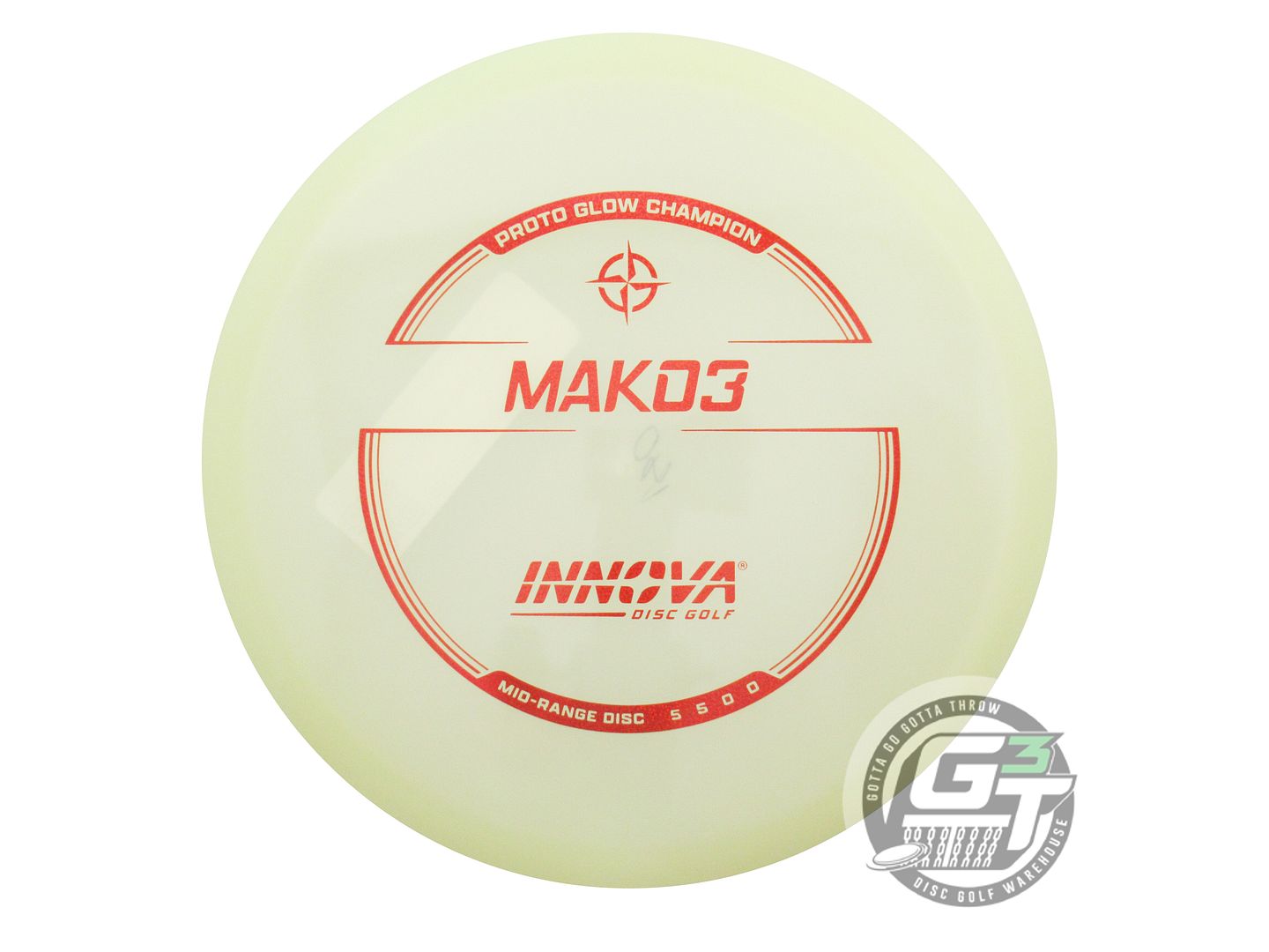 Innova Proto Glow Champion Mako3 Midrange Golf Disc (Individually Listed)