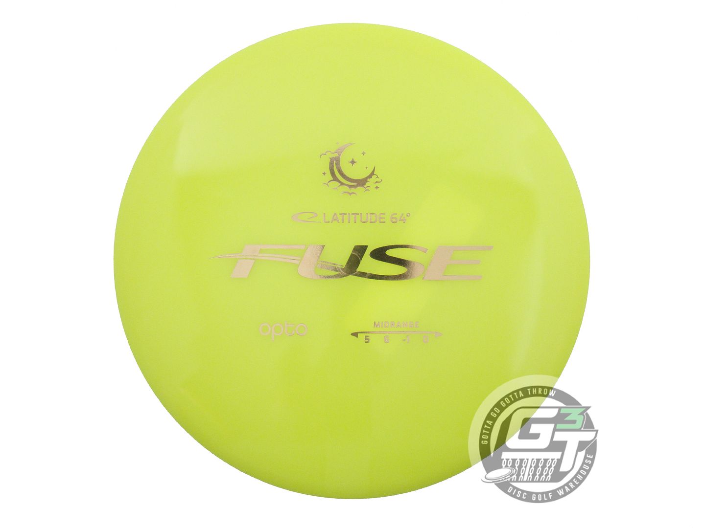 Latitude 64 Moonshine Glow Opto Fuse Midrange Golf Disc (Individually Listed)
