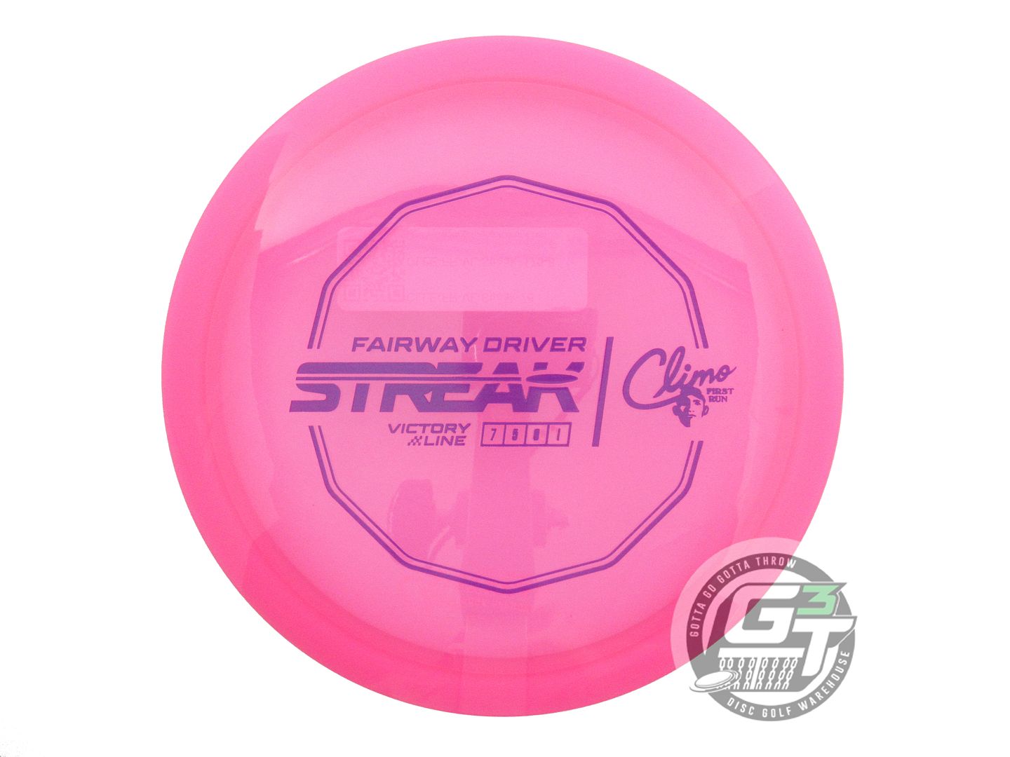 Climo First Run Victory Line Streak Fairway Driver Golf Disc (Individually Listed)