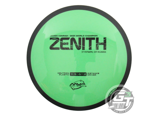 MVP Neutron Zenith [James Conrad 1X] Distance Driver Golf Disc (Individually Listed)