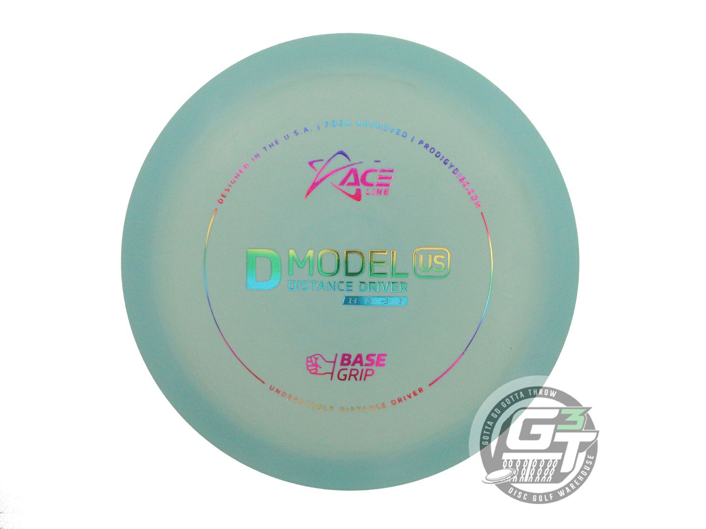 Prodigy Ace Line Base Grip D Model US Distance Driver Golf Disc (Individually Listed)