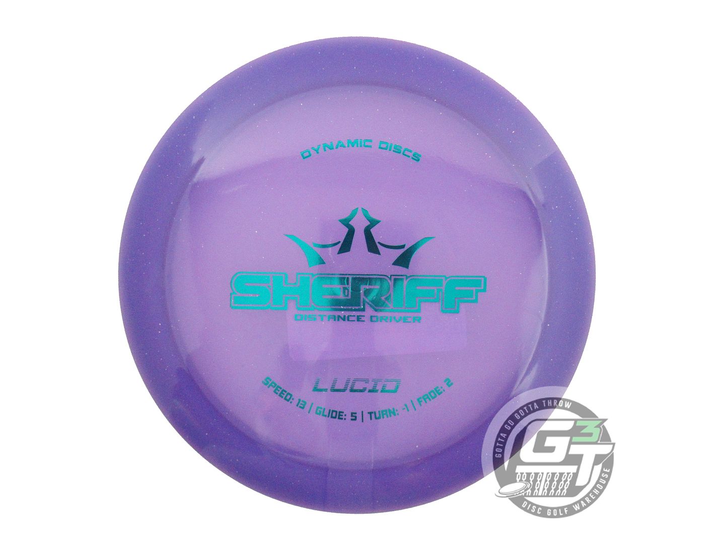 Dynamic Discs Lucid Sheriff Distance Driver Golf Disc (Individually Listed)